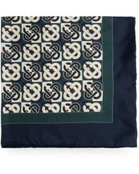CASABLANCA - Écharpe À Motif Monogrammé - Lyst