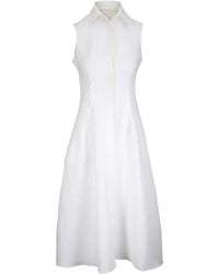 Antonelli - Minneapolis Shirt Midi Dress - Lyst