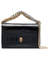 Alexander McQueen - Small Skull Bag With Chain - Lyst