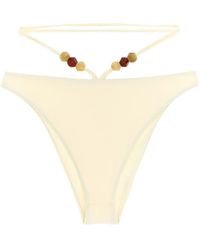 Magda Butrym - Re26 Beaded-Detail Bikini Bottoms - Lyst