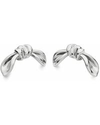 Missoma - X Markgong Bow Stud Earrings - Lyst