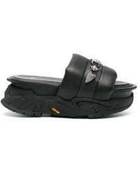 Toga - Stud-embellished Flatform Sandals - Lyst