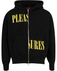 Pleasures - Split Zip-Up Hoodie - Lyst