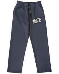 Bottega Desires - Logo-Patch Drawstring Track Pants - Lyst