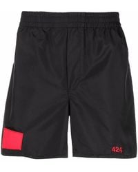 424 - Pantalones Cortos De Deporte Con Parche - Lyst