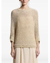 Peserico - Pull À Sequins - Lyst