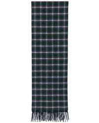 N°21 - Tartan-Pattern Fringed Scarf - Lyst