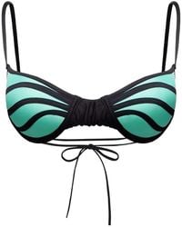 GOD SAVES QUEENS - Haut De Bikini Allure À Empiècements - Lyst