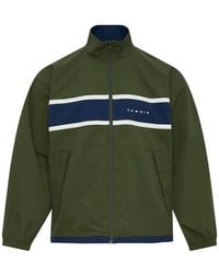 vowels - Logo-Print Striped Jacket - Lyst