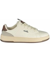 Ellesse - Perforated Logo-Patch Sneakers - Lyst