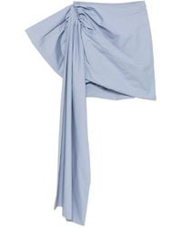 Self-Portrait - Gedrapeerde Mini-Rok - Lyst