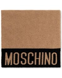Moschino - Logo-Detail Scarf - Lyst