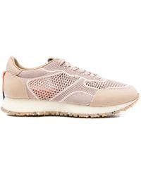 Barracuda - Baskets Lacées À Détails De Perforations - Lyst