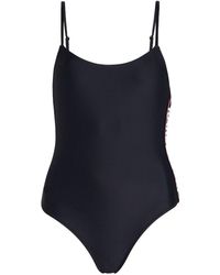 Karl Lagerfeld - Essential Logo-print Swimsuit - Lyst