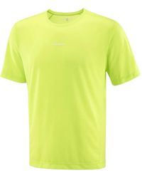 Salomon - Logo-Print Mesh T-Shirt - Lyst