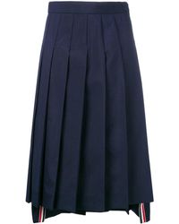 Thom Browne - School Uniform Pleated Skirt - Lyst