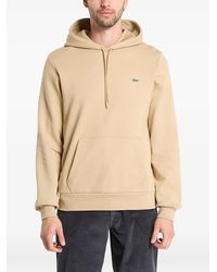 Lacoste - Chest Logo Drawstring Hoodie - Lyst