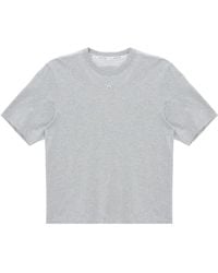 Marine Serre - Moon-Logo Cotton T-Shirt - Lyst