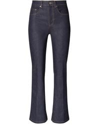 Tory Burch - Cropped Flared Jeans - Lyst