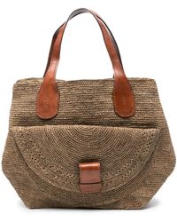 IBELIV - Laza Ii Raffia Tote Bag - Lyst