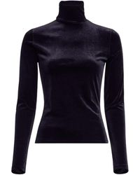Elie Saab - Velvet T-Shirt - Lyst