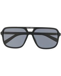 Dolce & Gabbana - Dg4354 Pilot Sunglasses - Lyst