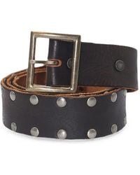 HTC - Isadora Stud-Embellished Leather Belt - Lyst