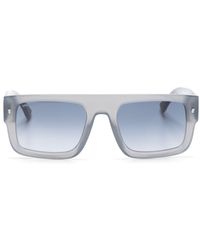 DSquared² - Icon 0008/s Rectangle-frame Sunglasses - Lyst