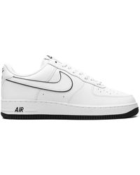 Nike - Air Force 1 Low "white/black" Sneakers - Lyst