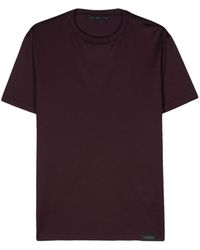 Low Brand - Klassisches T-Shirt - Lyst