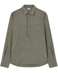RETORI - Long-Sleeve Pocket Polo Shirt - Lyst
