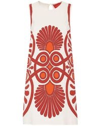La DoubleJ - Jurk Met Geometrische Print - Lyst
