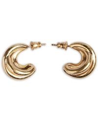 Panconesi - Twisted Hoop Earrings - Lyst