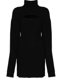 RTA - Jady Turtleneck Knitted Dress - Lyst