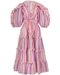 Celiab - Teresa Striped Dress - Lyst