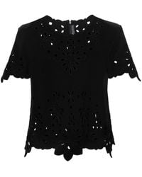 Ermanno Scervino - Broderie Anglaise Shirt - Lyst