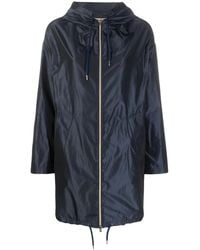 Herno - Techno Taffeta Parka Coat - Lyst