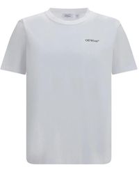 Off-White c/o Virgil Abloh - Small Bookish Logo-Print T-Shirt - Lyst