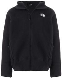 The North Face - Zip-Up Fleece Hoodie - Lyst