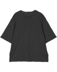 Attachment - Crew-neck Cotton T-shirt - Lyst