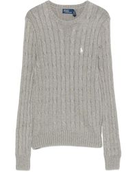Polo Ralph Lauren - Cable-Knit Crew-Neck Sweater - Lyst