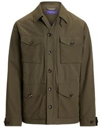 Ralph Lauren - Buttoned-Up Shirt Jacket - Lyst