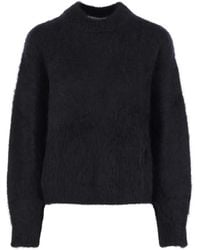 Cecilie Bahnsen - Brushed-Finish Mohair-Blend Sweater - Lyst