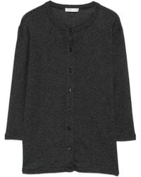 The Row - Cardigan Boutonné À Manches Trois-Quarts - Lyst