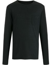 Osklen Rustic E-basics Pocket T-shirt - Black