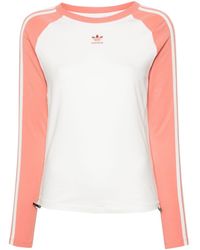 adidas - Colour-block Long-sleeve T-shirt - Lyst