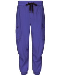 Dolce & Gabbana - Pantalon de jogging à patch logo - Lyst