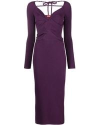 Altuzarra - Cut-Out Long-Sleeve Maxi Dress - Lyst