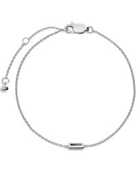 Monica Vinader - Initial I Chain Bracelet - Lyst