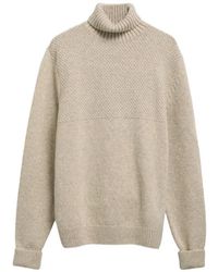 Barbour - Northcliffe Submariner Wool Roll-Neck Sweater - Lyst
